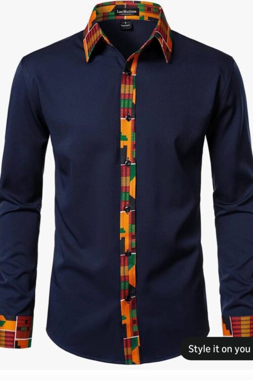 T-shirt with African Fabric