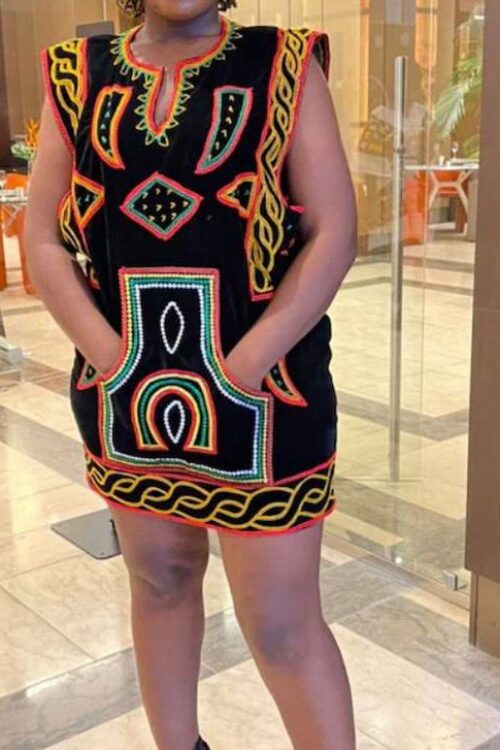 Knee-Length Toghu for Women – Grace in Royal Heritage